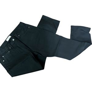 Simon Spurr Slim Pant Black Denim RAW Size 35 X 30 NEW